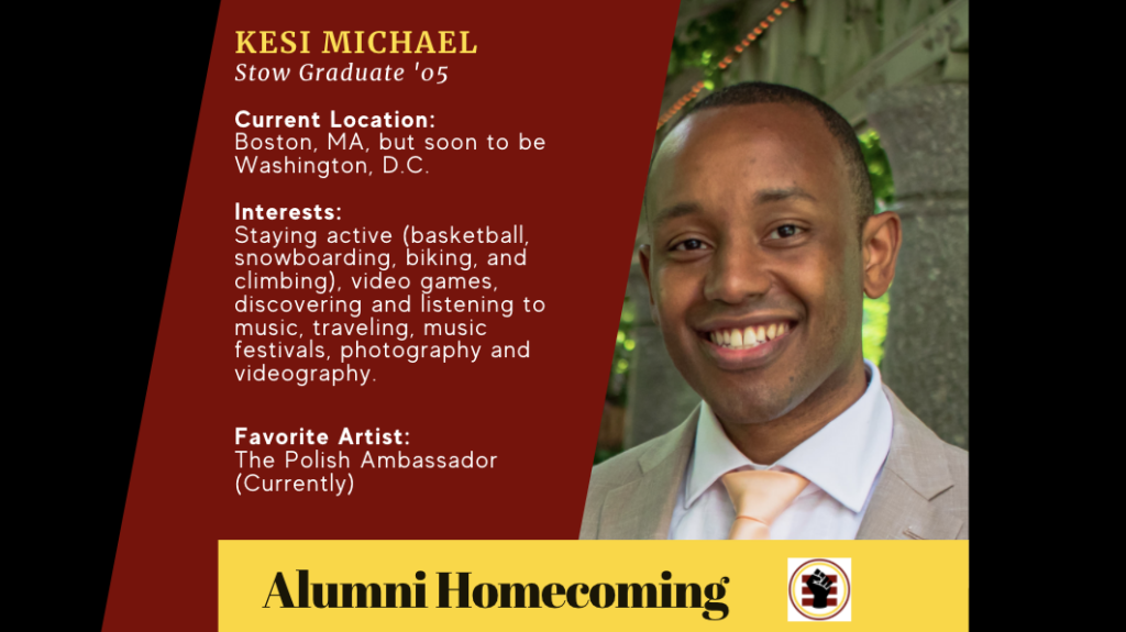 Kesi Michael, a graduate of Stow-Munroe Falls High School.