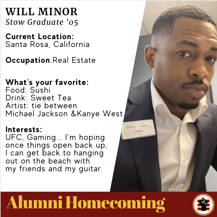 Will Minor, a graduate of Stow-Munroe Falls High School.