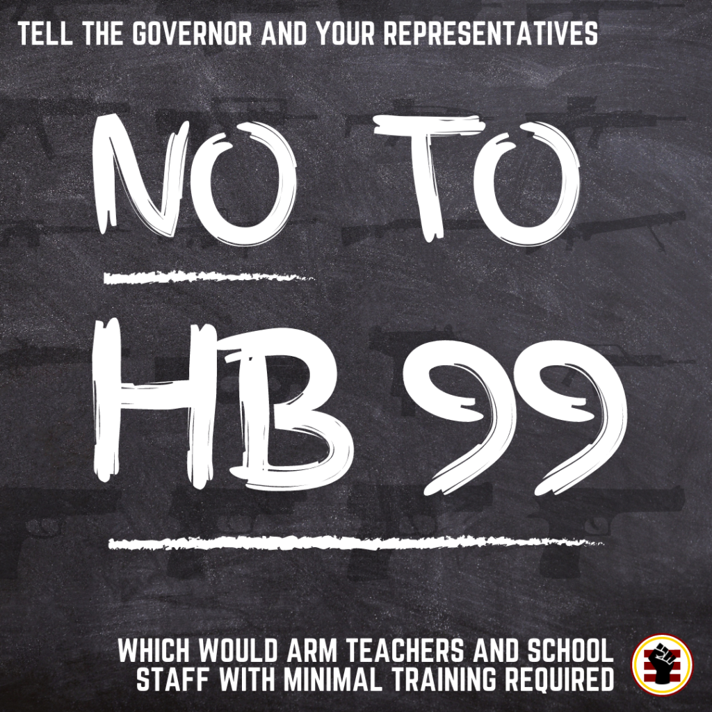 Tell Governor DeWine and your representatives "No" to Ohio House Bill 99.