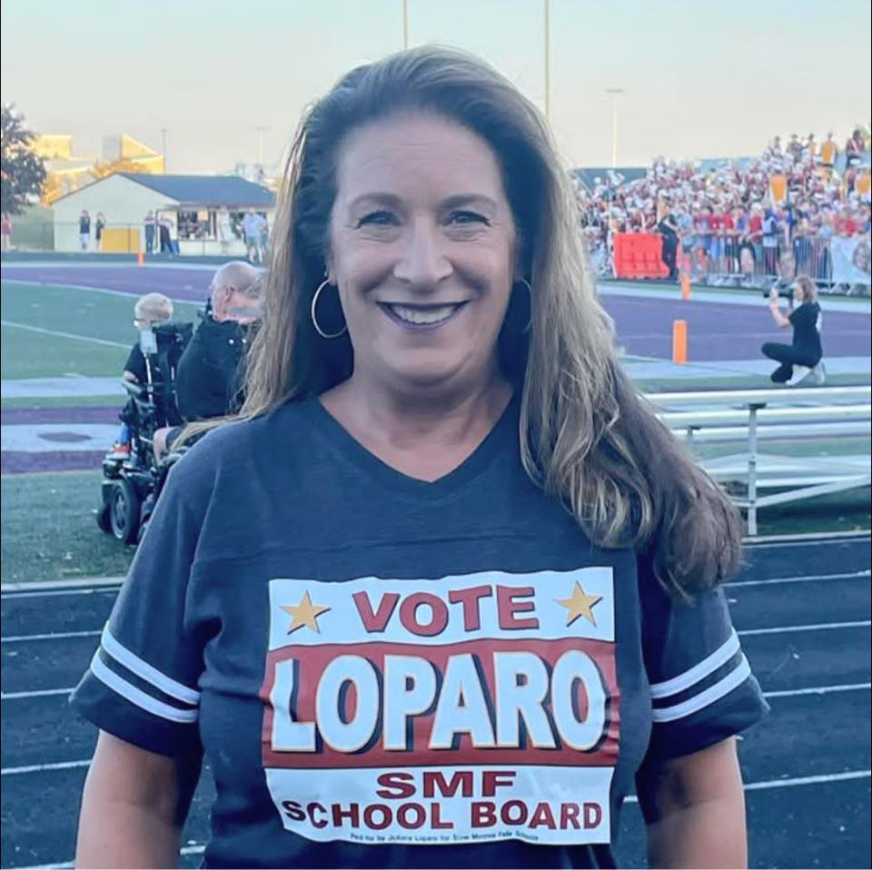 JoAnne Loparo, a candidate for the November 4, 2025 school board election. JoAnne Loparo, a candidate for the November 4, 2025 school board election.