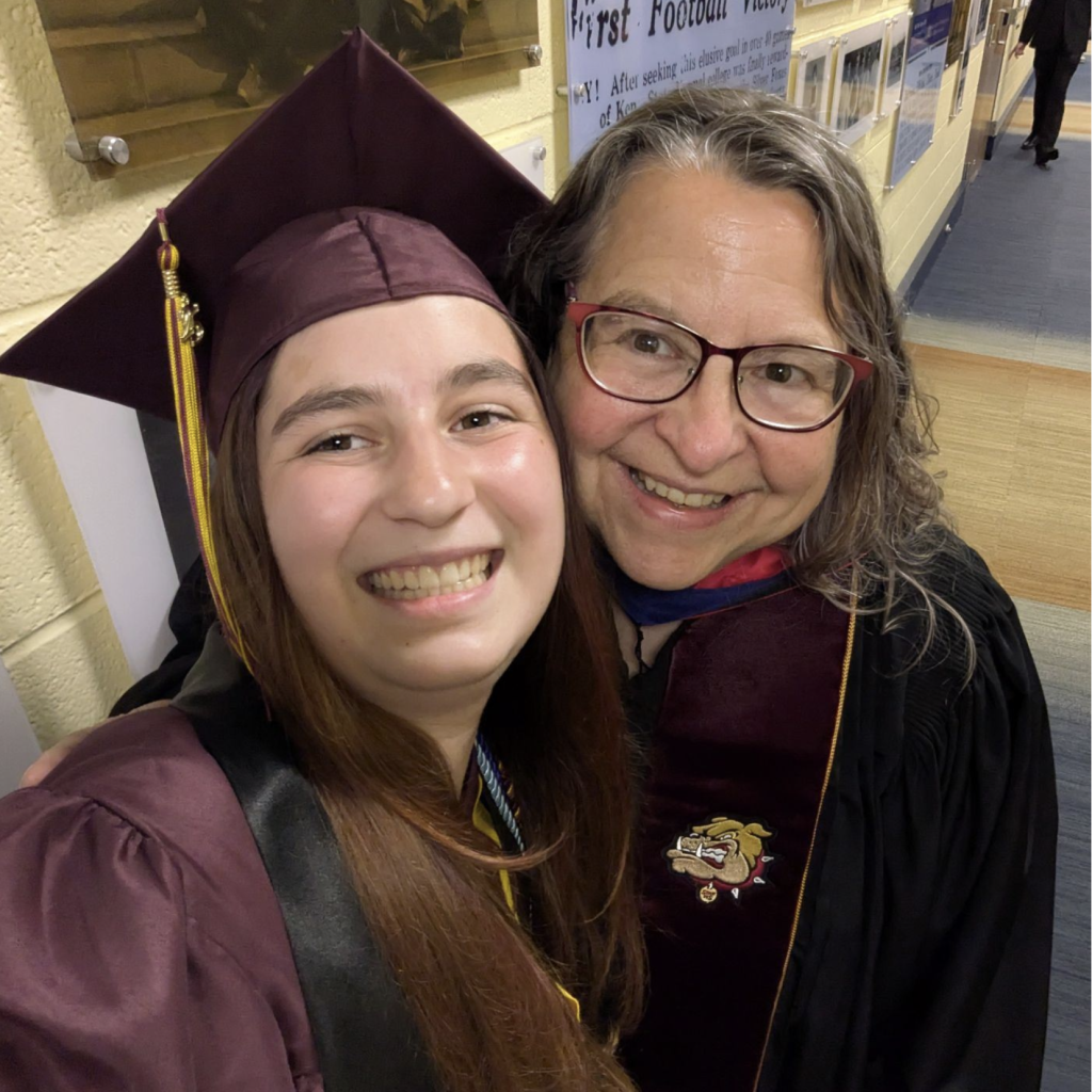 Kari Suhadolnik, 2023 candidate for Stow-Munroe Falls Board of Education. Dr. Pamela Wind, 2025 candidate for Stow-Munroe Falls Board of Education